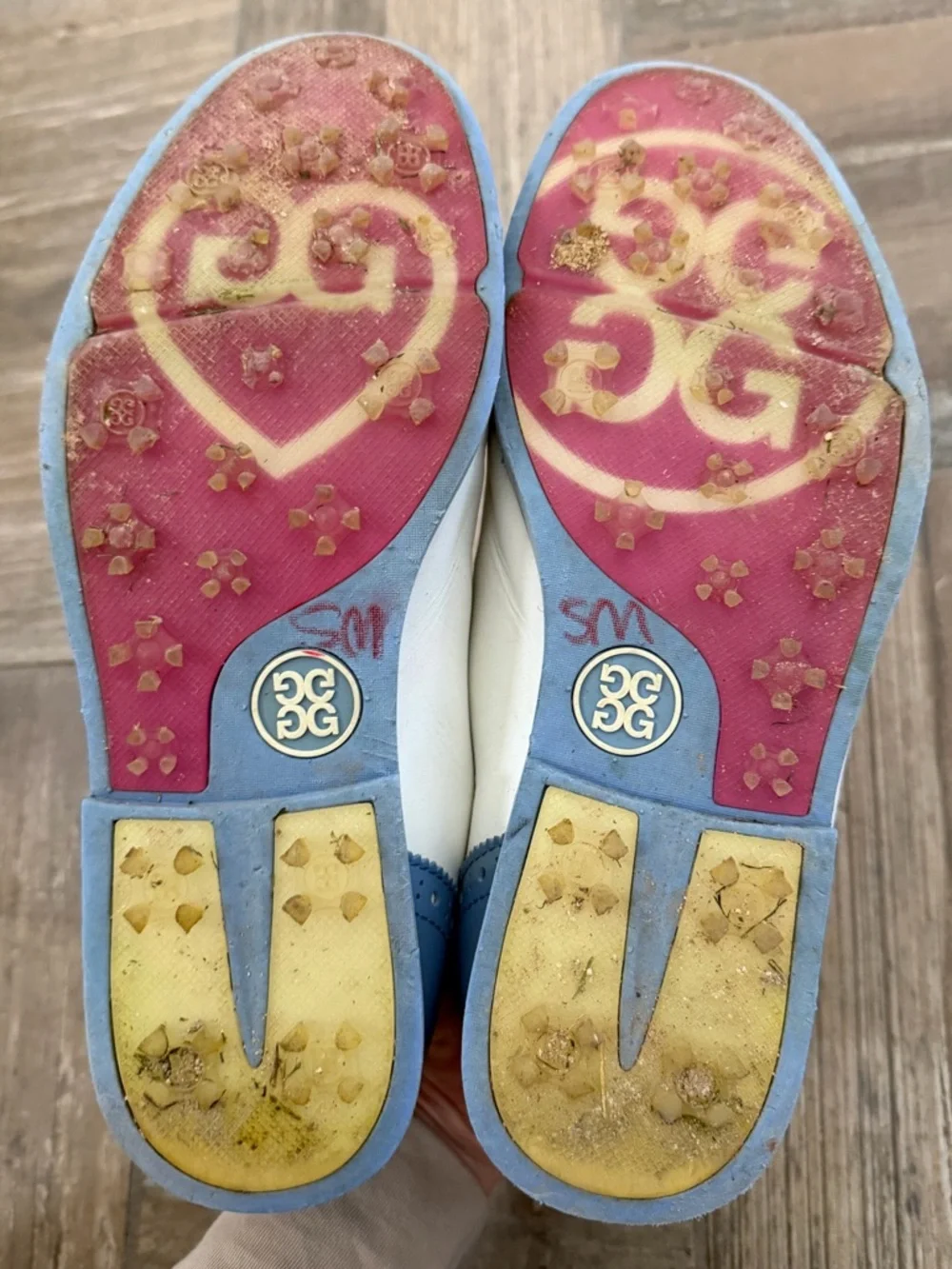 FORE Women's Cap Toe Gallivanter golf shoes size 9.5